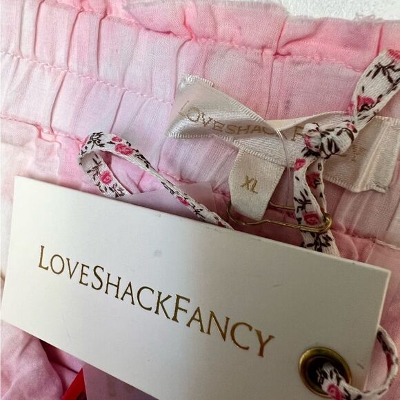 Loveshackfancy Ruffle Mini Skirt Multicolor Tie Dye XL NEW MSRP $225 - Picture 4 of 8